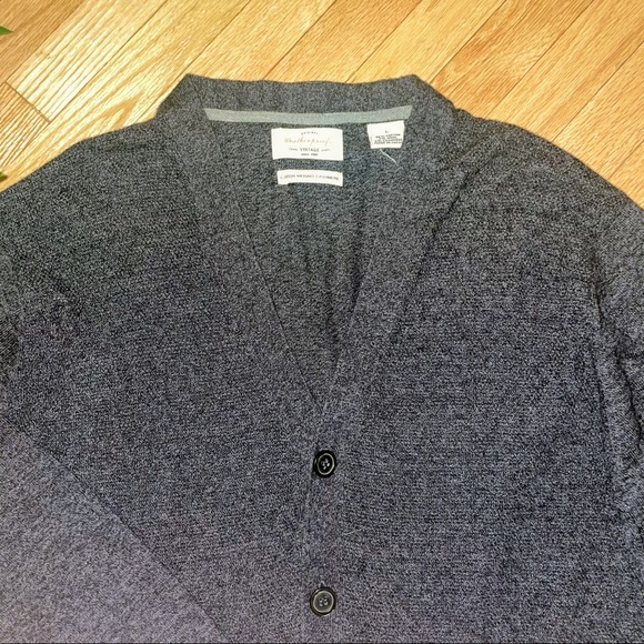 Banana Republic men’s Weatherproof Vintage cardigan gray size large - Picture 4 of 8
